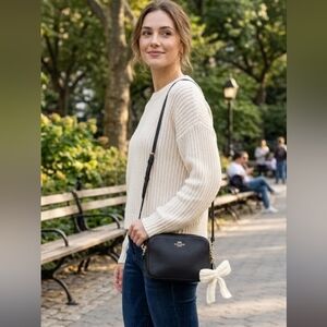 Coach Pebbled Leather Crossbody Bag